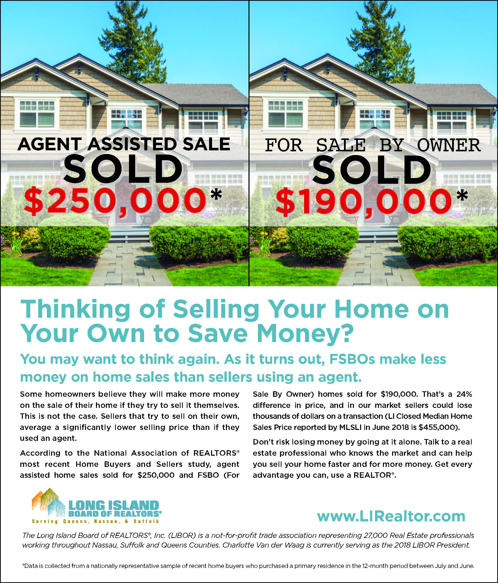 consumer advertising campaigns long island board of realtors real estate sell by owner