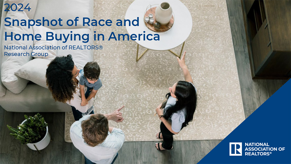 2024 snapshot of race and home buying in america 2024 PDF cover