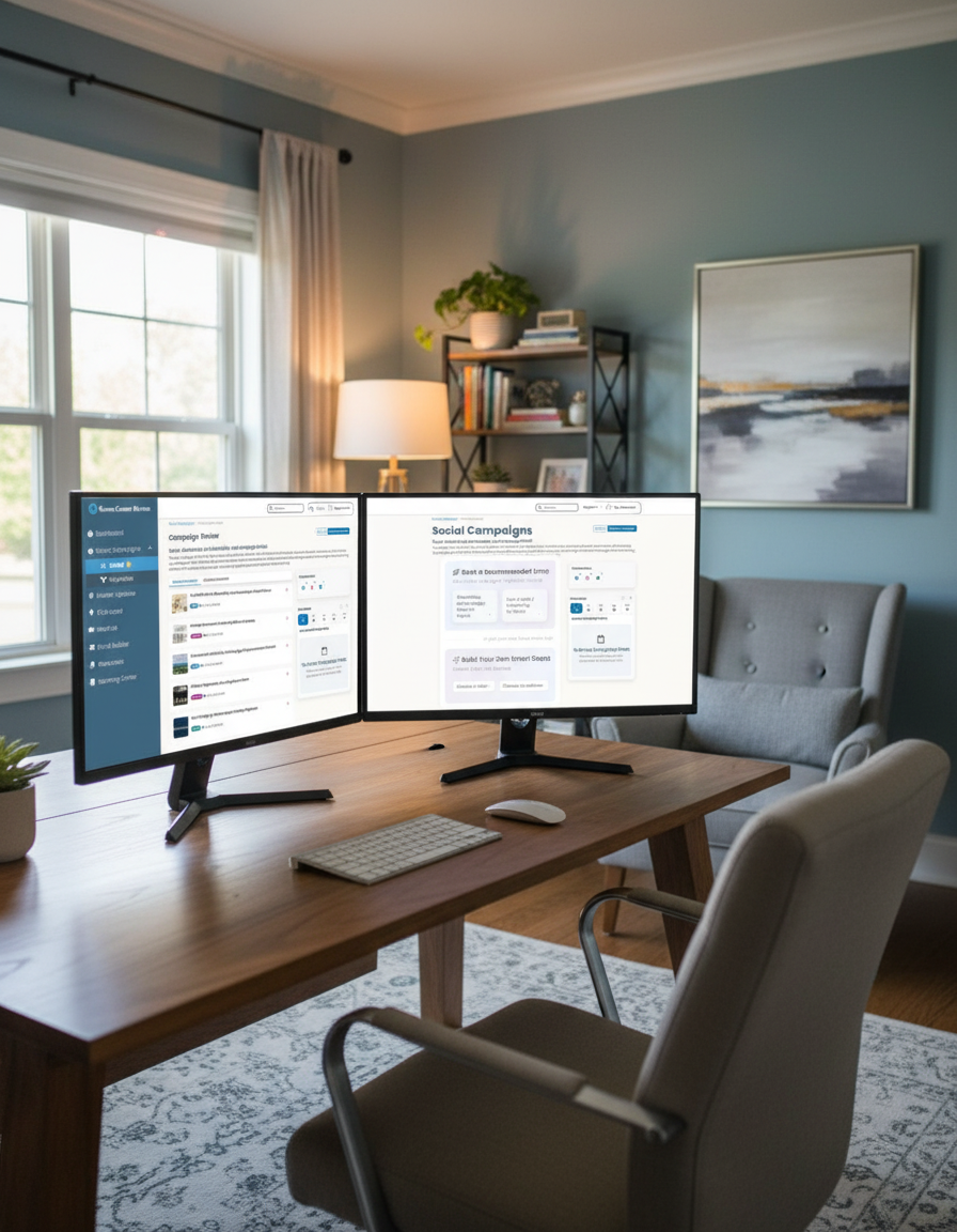 computer lighting 2 screen-KCM-506649