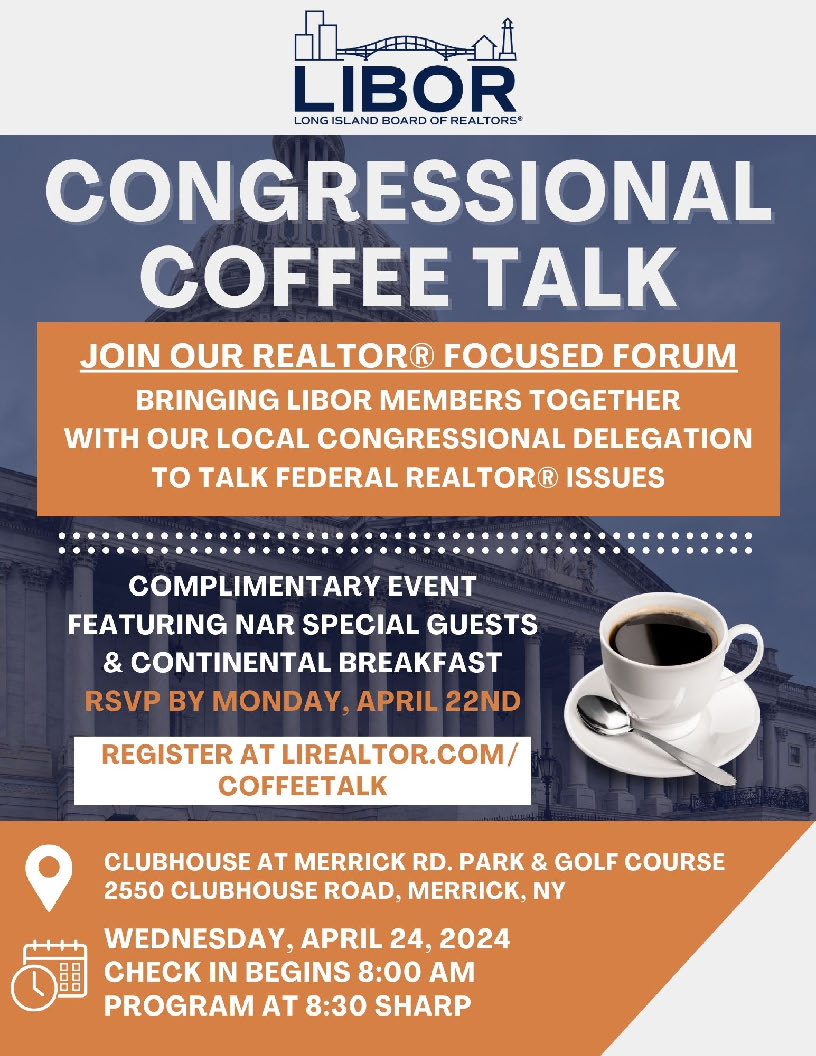 LIBOR Congressional Coffee Talk Flyer